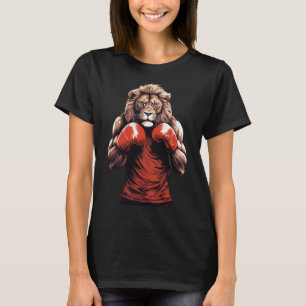 Lion Boxer Boxing Mixed Martial Arts Kickboxing T-Shirt