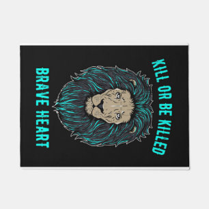 Lion Brave Heart Doormat