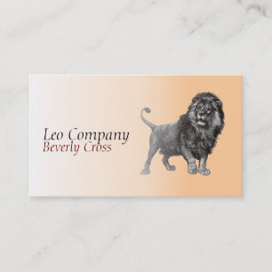 Lion Business Card
