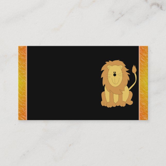 Lion Business Card (Front)