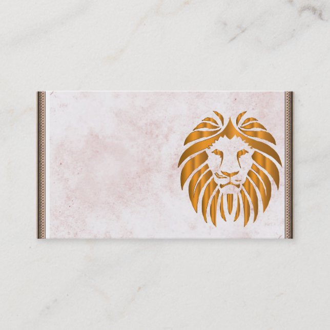 Lion Business Card (Front)
