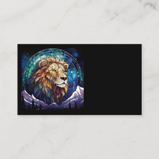 Lion Business Cards (Front)