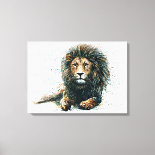 Lion Canvas Print
