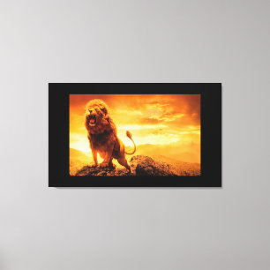Lion Canvas Print