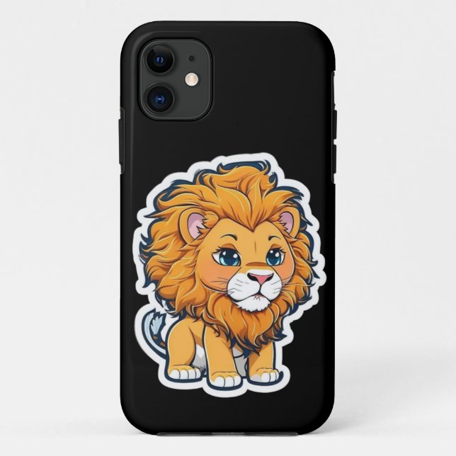 Lion Case-Mate iPhone Case (Back)