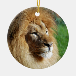 Lion Ceramic Tree Decoration