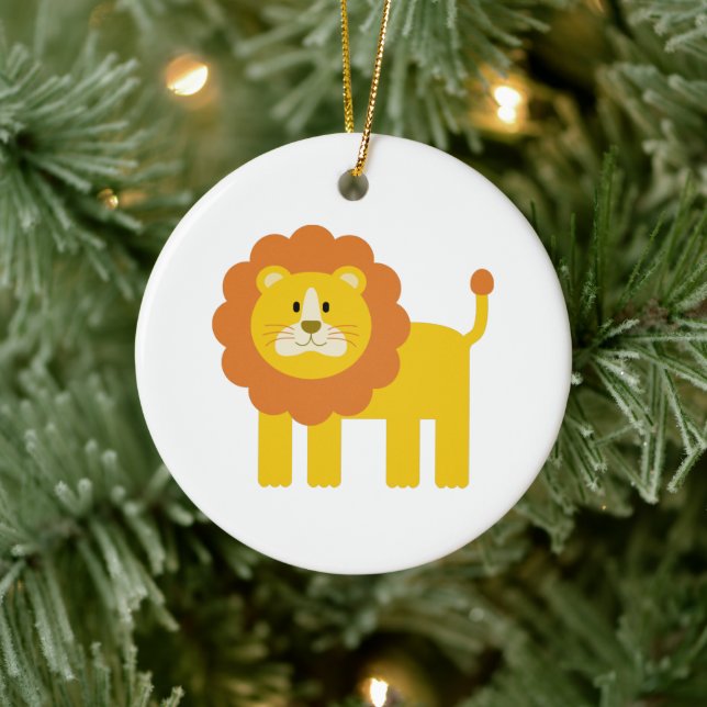 Lion Ceramic Tree Decoration (Tree)