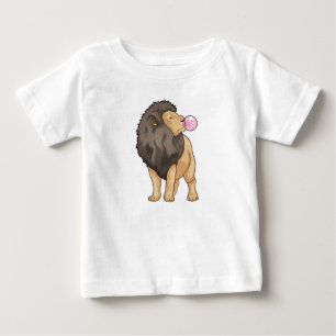 Lion Chewing gum Baby T-Shirt