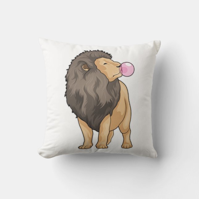 Lion Chewing gum Cushion (Front)