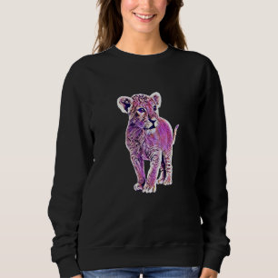 Lion Children Lion Africa Cat Lion Mane Women Men Sweatshirt