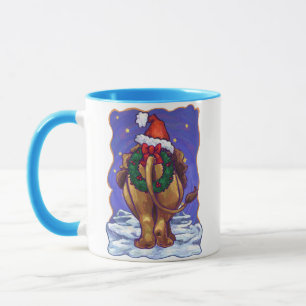 Lion Christmas Mug