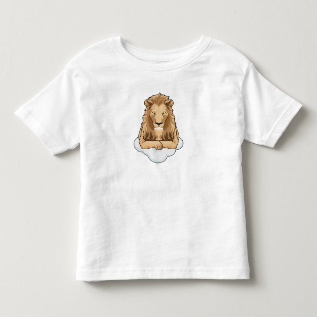 Lion Clouds Toddler T-Shirt (Front)