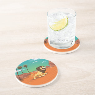 lion coaster