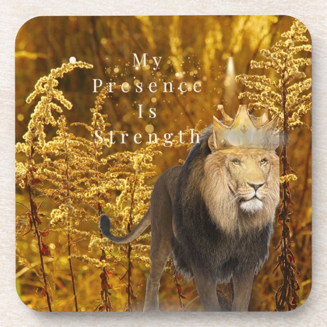 Lion Coaster – My Presence Is Strength (Front)