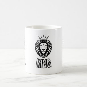 Lion coffee mug