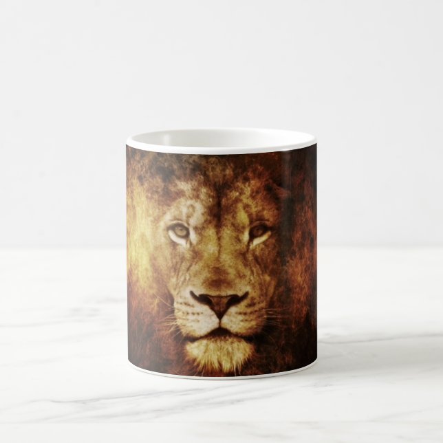 Lion Coffee Mug (Center)