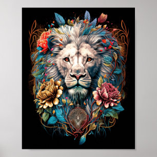 Lion Colourful Lions From Africa Day Of The Poster