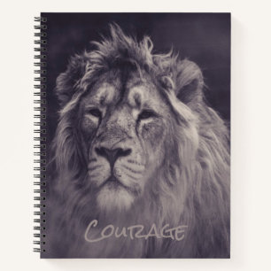 Lion Courage King of the Jungle Notebook