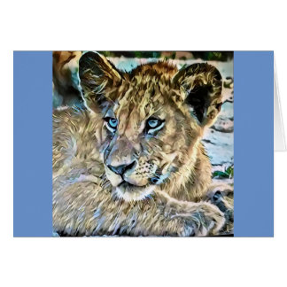 Lion cub