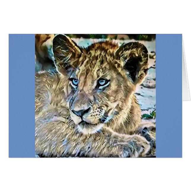Lion cub (Front Horizontal)