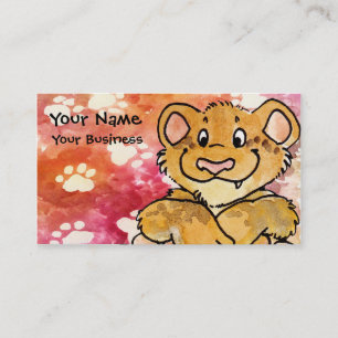Lion Cub Business Card