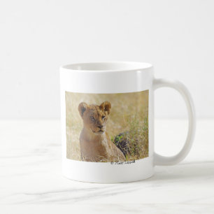 Lion Cub Close-up Coffee Mug