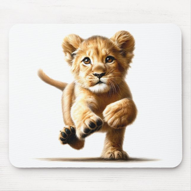 Lion Cub Mouse Mat (Front)