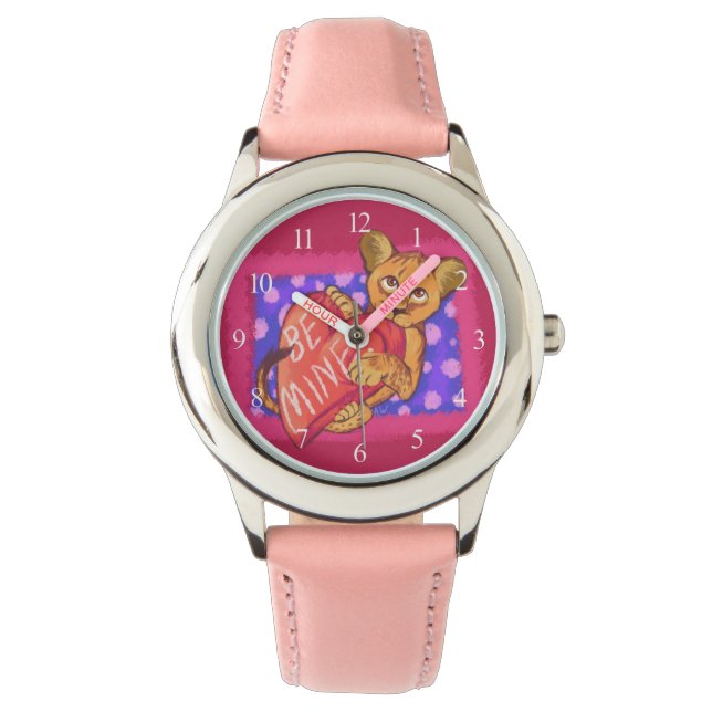 Lion Cub Valentine Watch (Front)