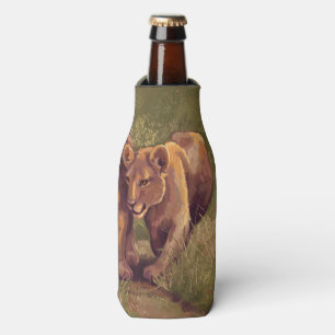 Lion Cubs Bottle Cooler