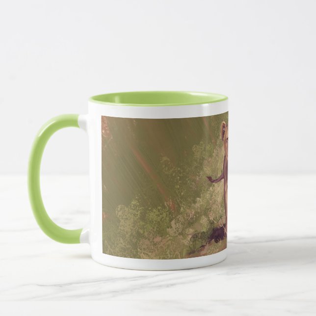 Lion Cubs Mug (Left)