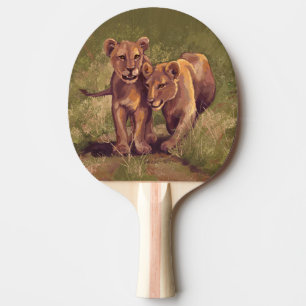 Lion Cubs Ping Pong Paddle