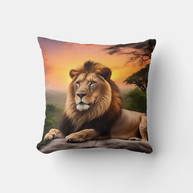 Lion Cushion (Front)