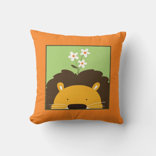 Lion Cushion (Front)
