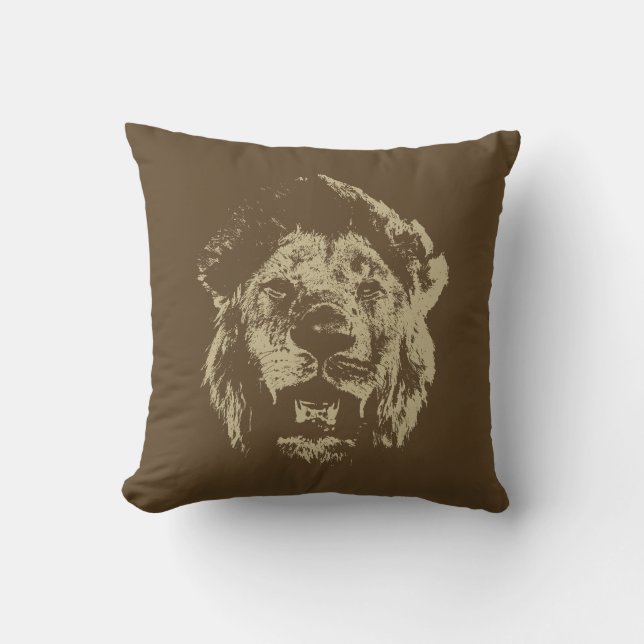 Lion Cushion (Front)