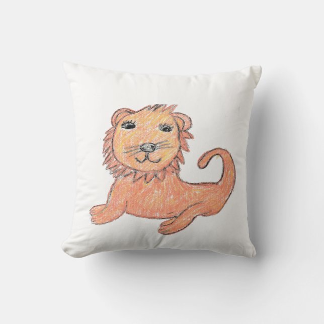 Lion Cushion (Front)