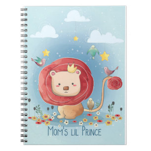 Lion Cute Lion Prince Notebook