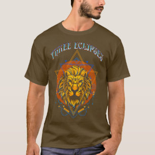 Lion Cyberpunk Dystopian Futuristic Postmodern Sci T-Shirt