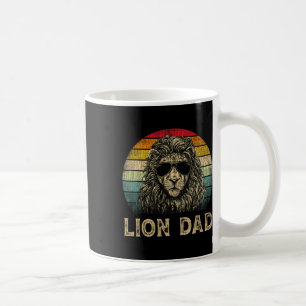 Lion Dad Lion Lovers Daddy Father's Day Coffee Mug