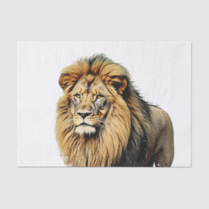 Lion Decoupage Tissue Paper