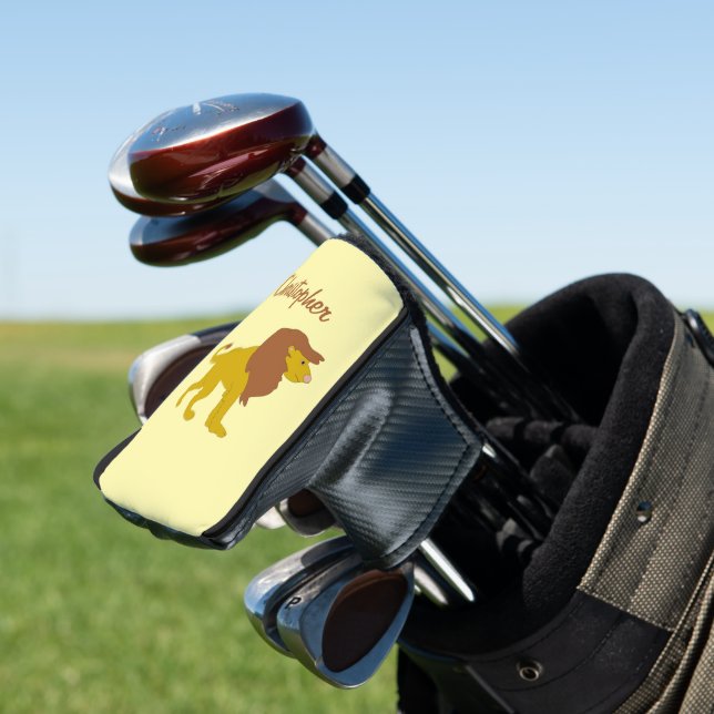 Lion Design Golf Head Cover (In Situ)