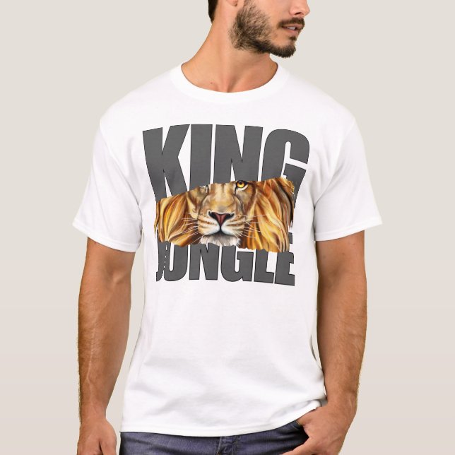 lion design T-Shirt (Front)