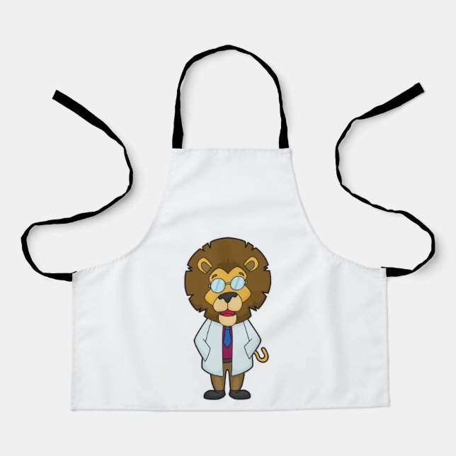 Lion Doctor Doctor's coat Apron (Front)