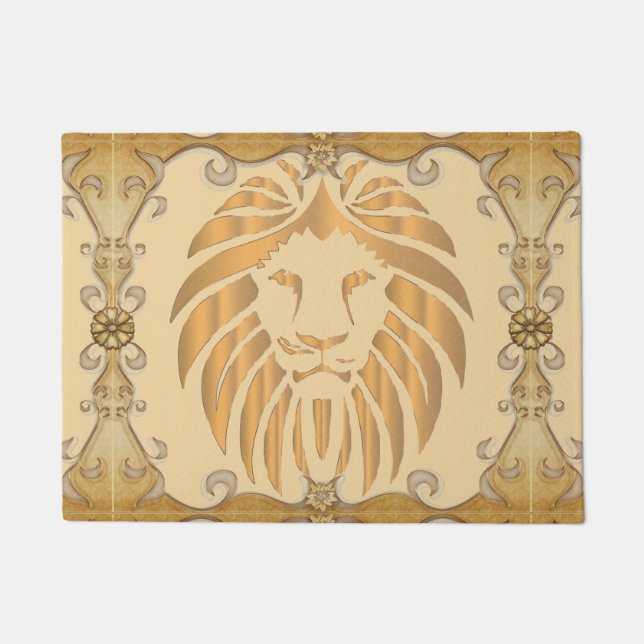 Lion Door Mat (Front)