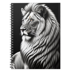Lion Drawing Painting Art Notebook