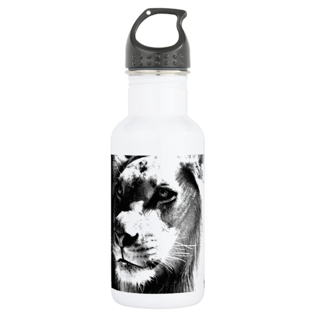 Lion Eyes 532 Ml Water Bottle (Front)