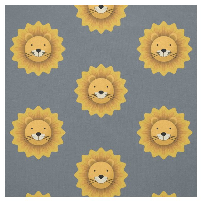 Lion Fabric (Swatch)