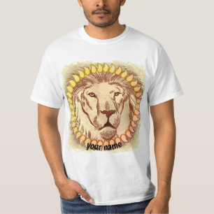 Lion Face custom T-Shirt