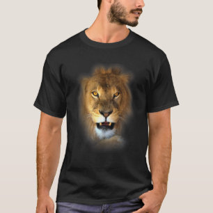 Lion Face Head Apparel Lion King In Forest Lion Ca T-Shirt