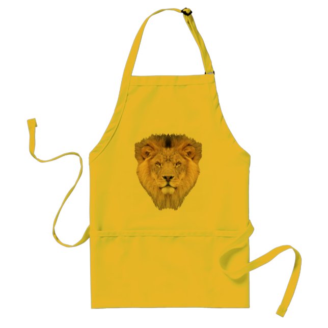 Lion Face Standard Apron (Front)