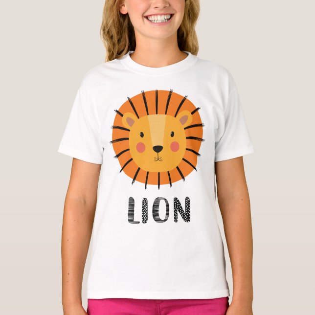 LION FACE T-Shirt (Front)
